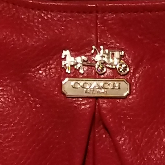 Red Coach "Phoebe" shoulder bag - Picture 2 of 7